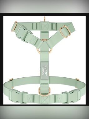 Mint Green No-Pull Dog Harness